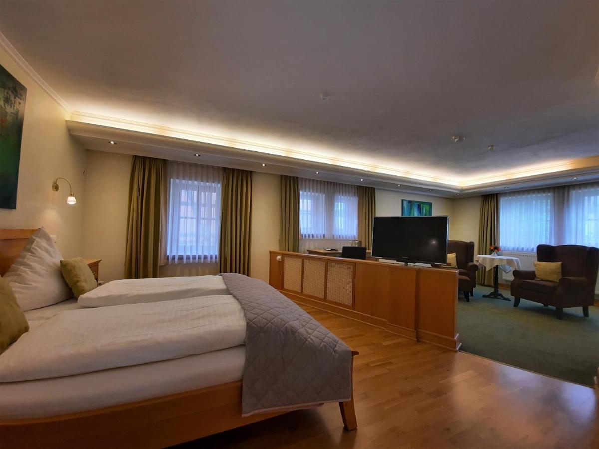 Hotel Vier Spitzen Lauenforde Dış mekan fotoğraf