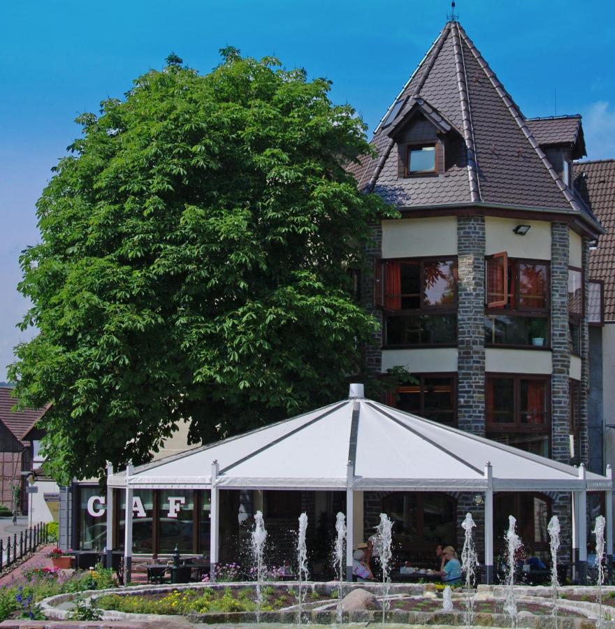 Hotel Vier Spitzen Lauenforde Dış mekan fotoğraf